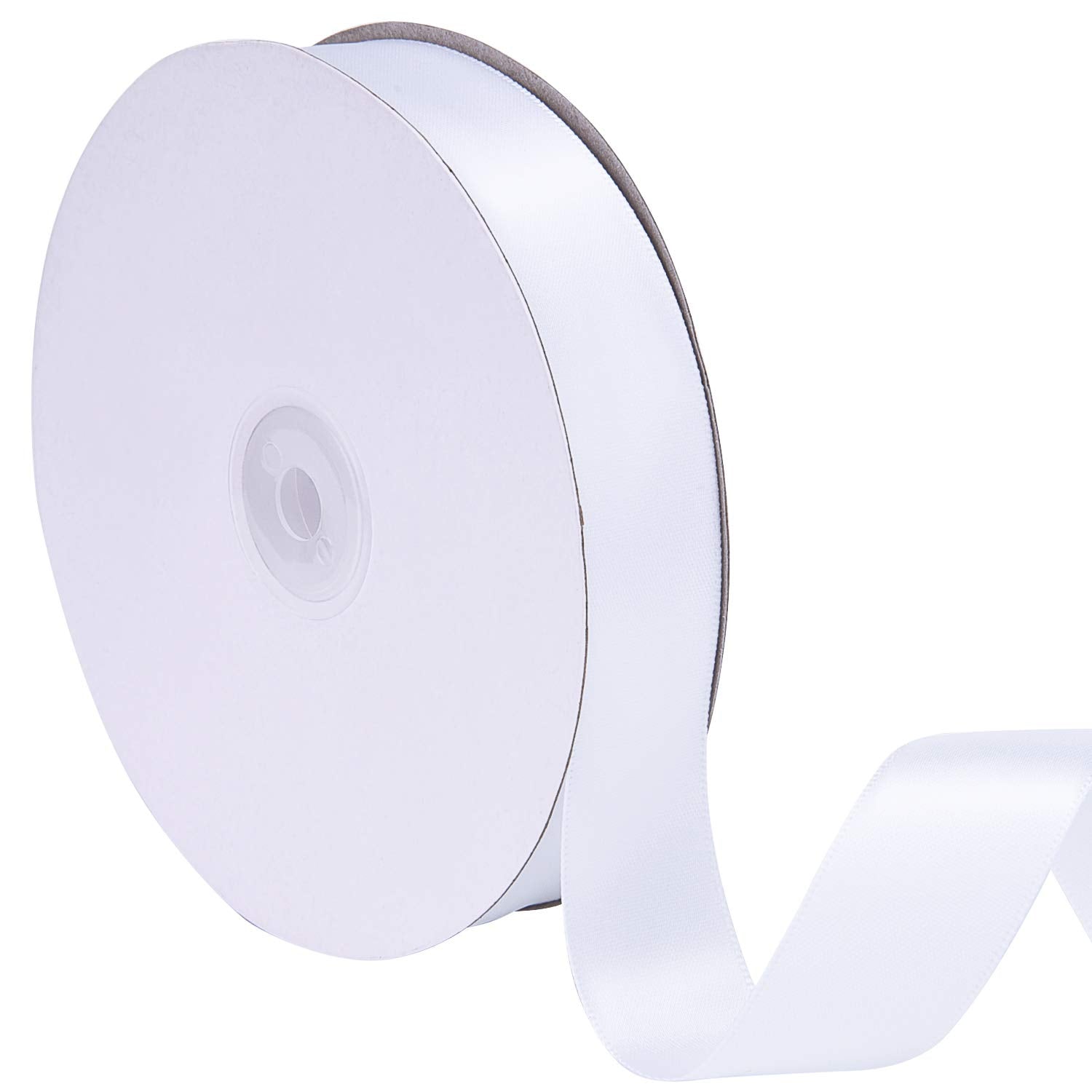 Livder Double Face Satin Ribbon Roll, 1 inch Wide 50 Yard Length for Wedding, Party Decoration, DIY Hair Accessories, Sewing, Gi