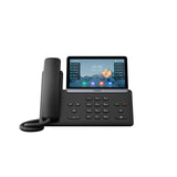 Yealink SIP-T87W - 1301227 - Wi-Fi IP Phone - 16 SIP Accounts - 7-inch Color Multi-Point Touch Screen - Dual-Port Gigabit Ethern