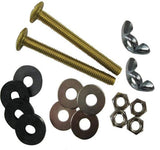 Kissler & Company Inc. 687321 Tank to Bowl Bolt Set Heavy Duty, Solid Brass