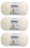 Bernat Baby Blanket Yarn (3Pack) Vanilla 16110330083