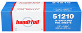 HandiFoil 51210 12 x 10.75 Foil Popup Sheets (Pack of 500)