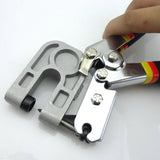 10 inch High-Carbon Steel Stud Crimper Pliers Drywall Tools, Punch Lock Framing Fastening Crimping Hand Tool