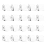 SUPVAN T50M Series Label Maker Tape, 1.963.14 (50mm80mm) 100 Labels/Roll Genuine Laminated Thermal Label Tape Refill
