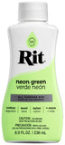 Rit All Purpose Liquid Dye, 8 Fl Oz, Neon Green