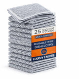 HARRY EMPIRE NonScratch Wire Dishcloth Scrubber | Reusable Stainless Steel Dish Wash Cloth for Utensils Cleaning | Multipurpose