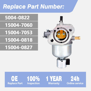 15004-0818 Carburetor Fuel Pump Kit Fits For Kawasaki Specific Fs541V Fr600V Fs600V Engine For John Deere X300 X300R Replace 150