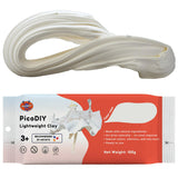 PicoDIY Lightweight Clay - Air Dry Clay, Ultra Light & Soft, Safe & Non-Toxic, Moldable & Flexible, DIY Modeling Clay for Anime 