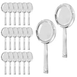OBTANIM 20 Pack Mini Plastic Handheld Magnifying Glasses Portable Reading Magnifier for Senior and Kids, Hand Lens 5X Magnifier 