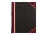 Texhide Accounting Book, Black/Burgundy, 300 Green Pages, 10 3/8 X 8 3/8