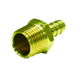 JMF Brass Adapter 3/8 in. Dia. x 5/16 in. Dia. Yellow 1 pk