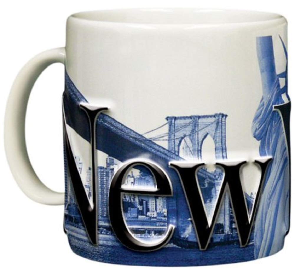 Americaware - City of New York Souvenir Ceramic Coffee Mug / Cup - 18oz