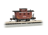 Bachmann OldTime Caboose Pennsylvania LINES N Scale, Prototypical Brown