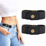 Sannidhi No Buckle Stretch Belt Elastic Belt For Men Women