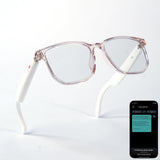 Giinova Ai Smart Glasses Bluetooth 5.4 with Translation for Men Women 160+Languages Color-Change Lens Chat GPT Assistant Free Ap