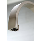 Kingston Brass Ls8718Dlsp Concord Kitchen Faucet, 8 In Spout Reach, Brushed Nickel