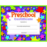 TREND ENTERPRISES INC. PRESCHOOL CERTIFICATE 30/PK (Set of 3)