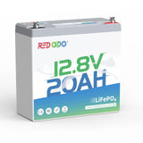 Redodo 12V 20Ah LiFePO4 Battery, 4000+ Deep Cycles Lithium Battery with 20A BMS, 256Wh Energy, Very Suitable For Outdoor Camping