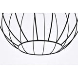 Living District Indoor Modern Home Decorative Bright Ceiling Wetzel 1 Light Black Pendant