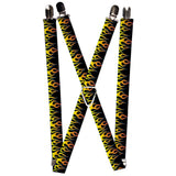 BuckleDown Suspender Flames