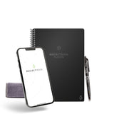 Rocketbook Fusion Smart Reusable Notebook Calendar, ToDo Lists, and Note Template Pages with 1 Pilot Frixion Pen and 1 Microf