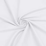 Homiest Pure Cotton Fabric by The Yard, 5 Yards x 60 Inch White Cotton Broadcloth Fabric, Soft & Breathable, Suitable for Quilti