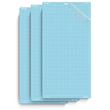 Nicapa LightGrip Cutting Mat for Silhouette Cameo 3/2/1(12x24 inch,3 Mats) Light Adhesive Sticky Quilting Cut Mats Replacement A