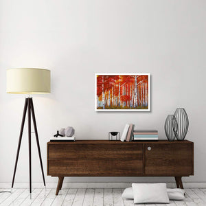 Bosco Di Betulle-Paper Art-32,,X22,,