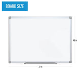 Earth Melamine Dry-Erase Board Double-Sided