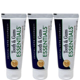Dental Herb Company - Travel Toothpaste 1oz, (3 Pack) Truly Natural Fluoride-Free and SLS-Free - Superior Defense Against Bleedi