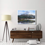 Phi Kappa Mountain And Summit Creek, Idaho-Paper Art-50,,X38,,