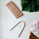 Tongue Cleaner | Bamboo Tongue Cleaner | Suitable With Bamboo Toothbrush For Sensitive Tongue | Alternative For Copper Tongue Cl