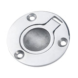 T Tulead Flush Pull Handles Cabinet Round Ring Pulls Recessed Furniture Pulls Boat Hatch Latch Stainless Steel Lifting Ring Hand