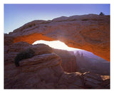 Mesa Arch At Sunset From Mesa Arch Trail, Canyonlands National Park, Utah-Paper Art-30,,X24,,