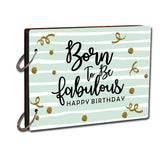 Printelligent DIY Scrapbook Photo Album Diary Creative Gifts for Anniversary Birthday (12 x 8.5 Inch)