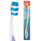 Practicon SmileGoods A424 Toothbrush, 42 Tuft, Extra Soft Bristle, Individually Packaged Toothbrushes, Assorted Colors, Bulk Pac