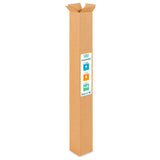 Tall Moving & Shipping Boxes 4x4x48 inches (10-Pack) - Extra Strength 200 lb vs Regular - Corrugated Packing Boxes for Moving - 