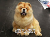 2025 2026 Chow Chow Calendar - Dog Breed Monthly Wall Calendar - 12 x 18 Open - Thick No-Bleed Paper - Giftable - Academic Teach
