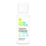 Uncle Harry's Unscented Tooth Powder | Alkalizing All Natural Enamel Support for Sensitive Teeth | No Essential Oils | Powder To