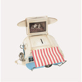 Old Modern Handicrafts Classic Camper Photo Frame And Piggy Bank - Camper With Photo Frame, Piggy Bank - Metal - 9 L X 8 W X