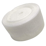 Chenkou Craft Upick 50yard/roll Mix Color/Size Organza Ribbon DIY Craft Wedding Supply (2, white01)