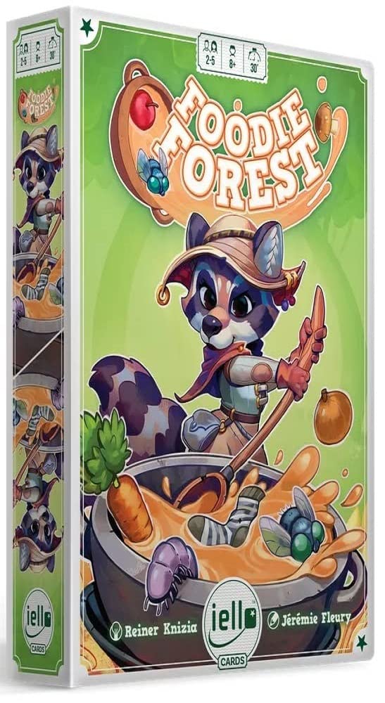 Iello: Foodie Forest - Trick-Taking Card Game, Animal Themed, Hand Management, Family Ages 8+, 2-6 Players, 30 Mins