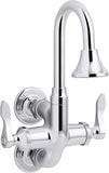 KOHLER K-730T70-4AJR-CP Triton Bowe Cannock Sink Faucet, Polished Chrome