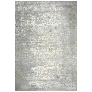 Alora Decor Glamour 3'11' X 5'6' Vine/Scroll Gray/Cream/Gray/Rust Area Rug