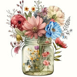 hill froeistung Skeleton Diamond Art Painting Kits for Adults,Flower Diamond Art Kits for Beginners, 5D DIY Round Full Drill Dia