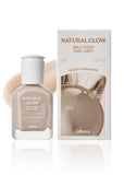 ohora Natural Glow Milk Syrup Nail Strengthener (Earl Grey) - Tinted Nail Hardener for Brittle, Damaged Nails, Quick-Dry Glossy 
