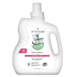 ATTITUDE Baby Fabric Softener, Plant and Mineral-Based Ingredients, HE Compatible, Vegan and Cruelty-free Laundry and Household 