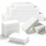 Magic Sponges Cleaning Eraser, 100 Pack Bulk Melamine Foam Pads All Purpose Cleaner Just Add Water for Kitchen, Bathroom, Wall