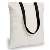 TOPDesign 24-Pack Economical Cotton Tote Bag, Lightweight Medium Reusable Grocery Shopping Cloth Bags, Suitable for DIY, Adverti