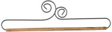 Ackfeld 12in Double Scroll Holder with Dowel, 12