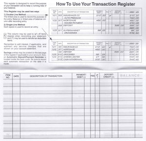Checkbook Registers, 25-26-27 Calendars, Made in USA (12)